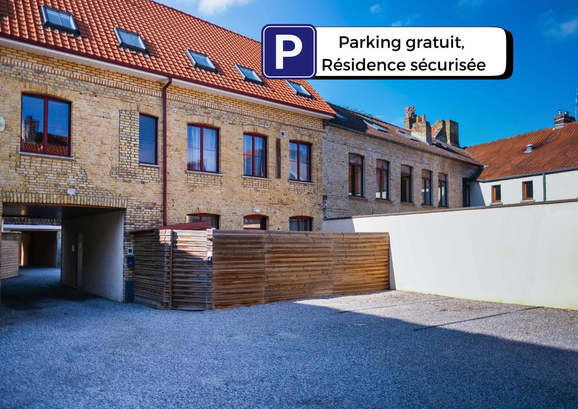 Studio En Plein Centre De Saint-Omer - A 5 Min De La Gare, Parking Gratuit Сент-Омер Экстерьер фото